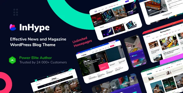 InHype v1.5.3 – Blog & Magazine WordPress Theme