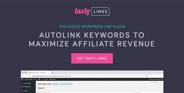 Tasty Links v1.6.1 – Easy WordPress Affiliate Plugin for Auto Links