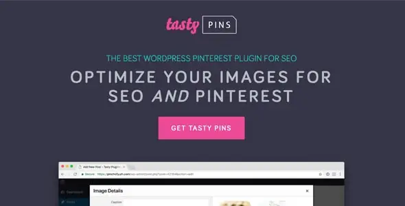 Tasty Pins v2.4.1 – The WordPress Pinterest plugin for SEO and Screenreaders