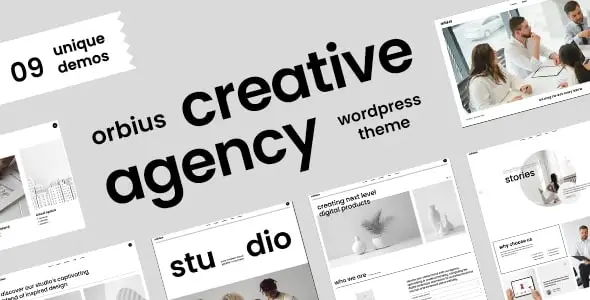 Orbius v1.0.16 – Creative Agency and Portfolio Theme