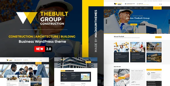 TheBuilt v2.6.4 – Construction and Architecture WordPress theme