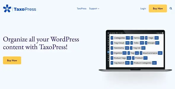 Taxopress v3.38.0 – Create and Manage Tags