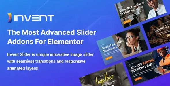 Invent Slider for Elementor v1.0.8