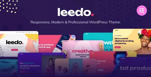 Leedo v3.0.0 – Modern, Colorful & Creative Portfolio WordPress Theme