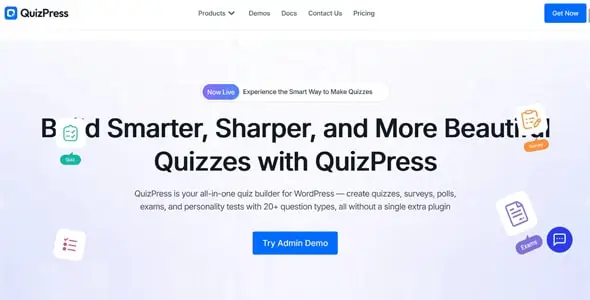 QuizPress Premium v1.2.1 – Build Smarter, Sharper, and More Beautiful Quizzes with QuizPress