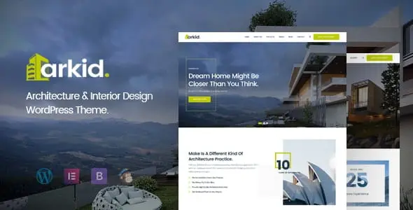 Arkid v2.0.5 – Architecture and Interior Design WordPress Theme