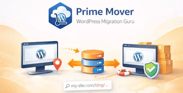 Prime Mover Pro v2.1.1 – Migrate WordPress Website & Backups