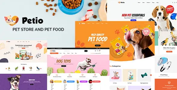 Petio v1.3.4 – Pet Store WooCommerce WordPress Theme