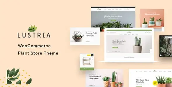 Lustria v4.7 – MultiPurpose Plant Store WordPress Theme