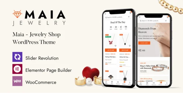 Maia v1.1.26 – Jewelry Shop WordPress Theme