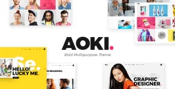 Aoki v1.9 – Creative Design Agency WordPress Theme