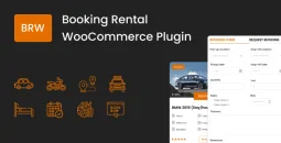 BRW v1.9.5 – Booking Rental Plugin WooCommerce