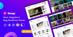 Benqu v1.1.11 – Elementor NewsPaper & Magazine WordPress Theme