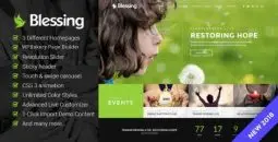 Blessing v1.7.11 | Responsive WordPress Theme for Church Websites