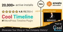 Cool Timeline Pro v4.9.2 – WordPress Timeline Plugin