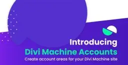 Divi Machine Accounts by Divi Engine v1.2.1 – Tailored account areas with ease