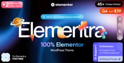 Elementra v1.1.0 – 100% Elementor WordPress Theme