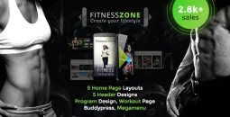 Fitness Zone WordPress Theme v5.9