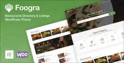 Foogra v1.0.36 – Restaurants Directory & Listings WordPress Theme