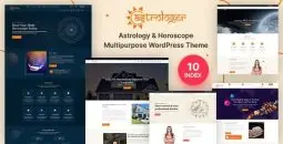 Astro Theme & Horoscope Astrology v2.6 – WordPress Theme With AI Content Generator