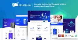 Hostinza v3.2.1 – Whmcs Web-Hosting WordPress Theme