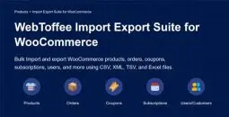 Import Export Suite for WooCommerce v1.5.9 – WebToffee