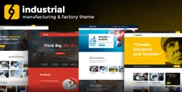 Industrial v1.6.0 – Manufacturing Factory WordPress Theme