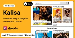 Kalisa v2.3 | Blog & Magazine WordPress Theme