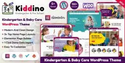 Kiddino v1.2.3 – Kids & Kindergarten WordPress Theme