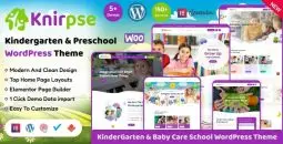 Knirpse v1.6.7 – Kindergarten, School & Baby Care WordPress Theme