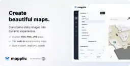 Mapplic v8.7.3 – Custom Interactive Map WordPress Plugin