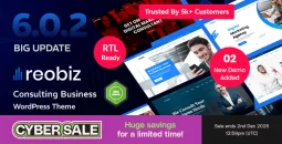 Reobiz v6.0.2 – Consulting Business WordPress Theme