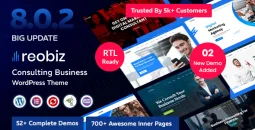 Reobiz v8.0.2 – Consulting Business WordPress Theme