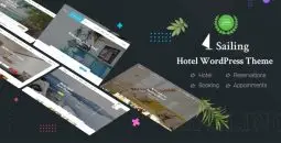 Sailing Hotel v4.4.5 | Hotel WordPress Theme
