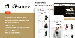 The Retailer v6.9.3 – eCommerce WordPress Theme for WooCommerce