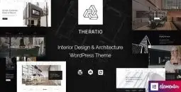 Theratio v1.3.8.6 – Architecture & Interior Design Elementor WordPress Theme