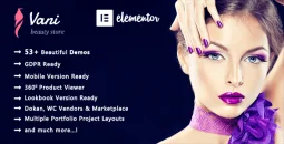 Vani v2.2.5 | Cosmetic Beauty WooCommerce WordPress Theme