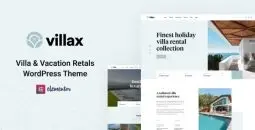 Villax v1.2.1 – Villa & Vacation Rentals WordPress Theme