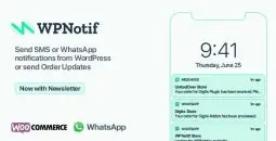 WPNotif v3.1.3.5 – WordPress SMS & WhatsApp Message Notifications