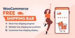 WooCommerce Free Shipping Bar v1.2.9 – Increase Average Order Value