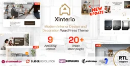 Xinterio v4.7 – Interior Design WordPress Theme + RTL