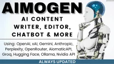 Aimogen Pro v2.6.6 (Formerly Aiomatic) – All-in-One AI Content Writer, Editor, ChatBot & Automation Toolkit