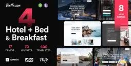 Bellevue v4.2.12 | Hotel + Bed and Breakfast Booking Calendar Theme