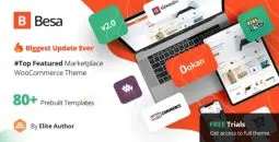 Besa v2.3.15 – Elementor Marketplace WooCommerce Theme