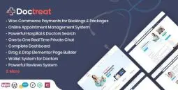 Doctreat v1.7.0 – Hospitals and Doctors Directory WordPress Listing Theme
