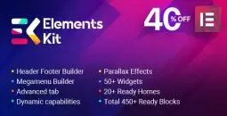 Elements Kit v4.1.2 – All In One Addons for Elementor Page Builder