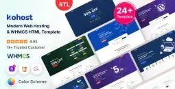 Kohost v10.3.0 – Modern Web Hosting & WHMCS Template