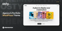 Osty v1.4.1 – Creative Agency and Portfolio Theme
