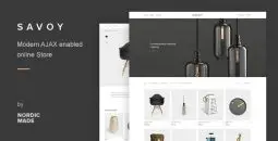 Savoy v3.1.2 – Minimalist AJAX WooCommerce Theme