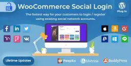 WooCommerce Social Login v2.8.7 – WordPress Plugin